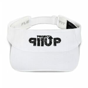 Visor with Black Logo
